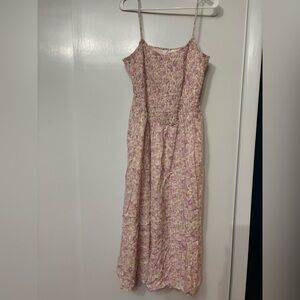American Eagle Bella Floral midi dress